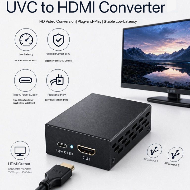 Home Cinema Usb - Konverter Video USB UVC 1080P ke