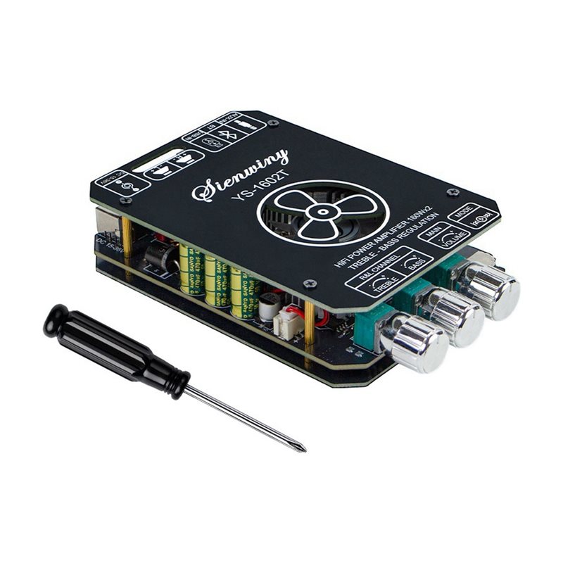 Home Cinema Bluetooth 5.1 - YS-1602T 2.0CH Bluetooth 5.1 Papan Amplifier