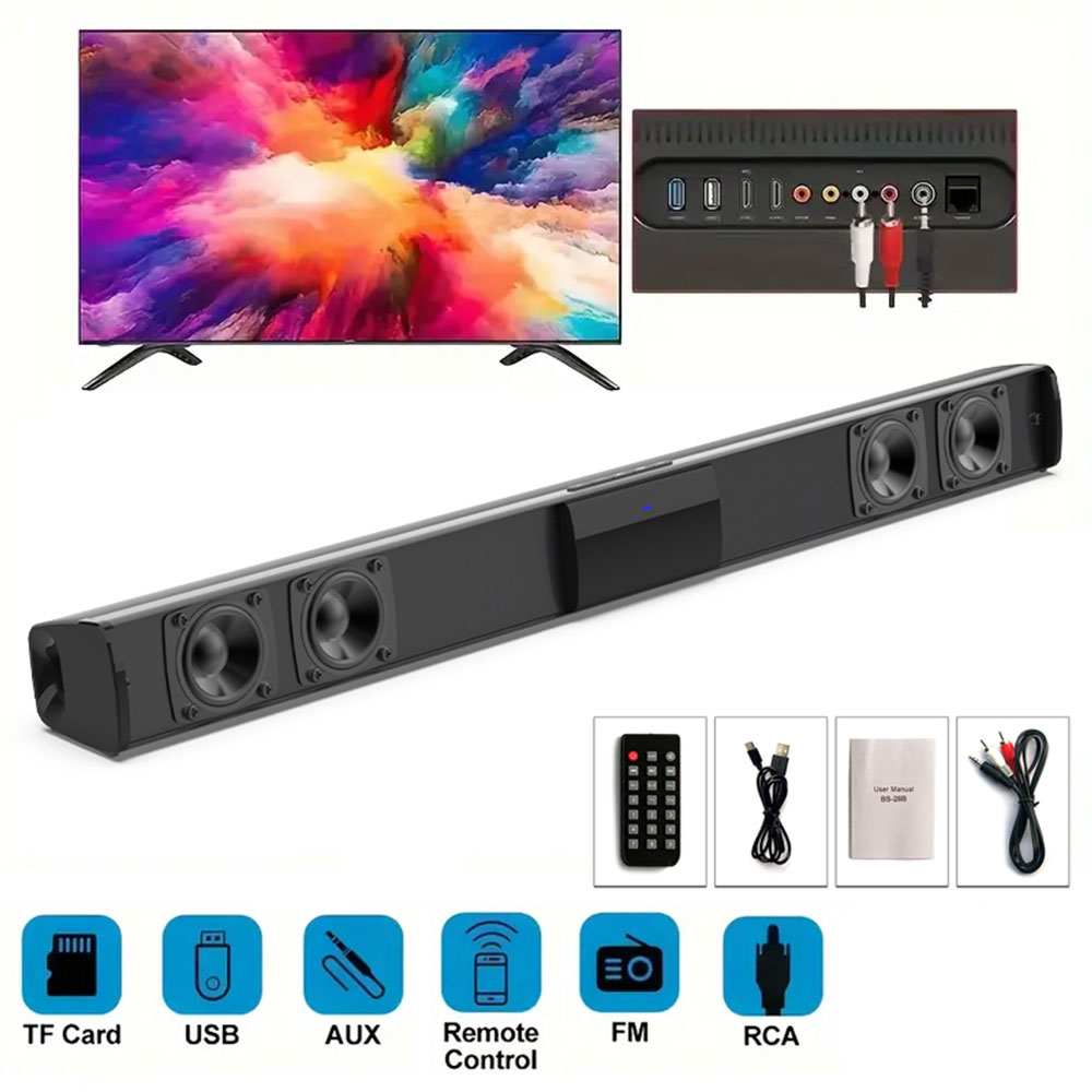 Home Cinema Bose - Speaker Soundbar, Bluetooth 5.3, Stereo suara