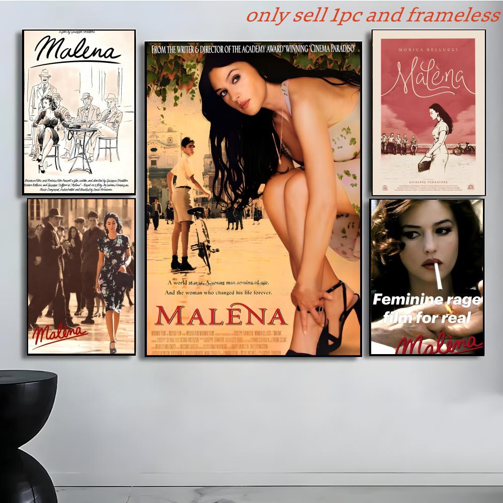 Home Cinema Gifts - Poster Lukisan M-Malena Sinema Romantis Italia