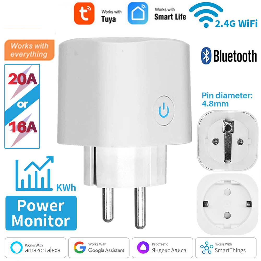 Home Cinema Alexa - Bekerja Dengan TUYA Smart Plug WiFi