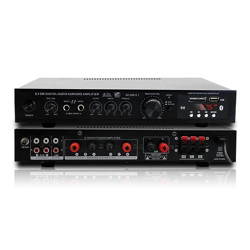Home Cinema Bluetooth 5.1 - Speaker AMP Bluetooth 5.1 6 Saluran,
