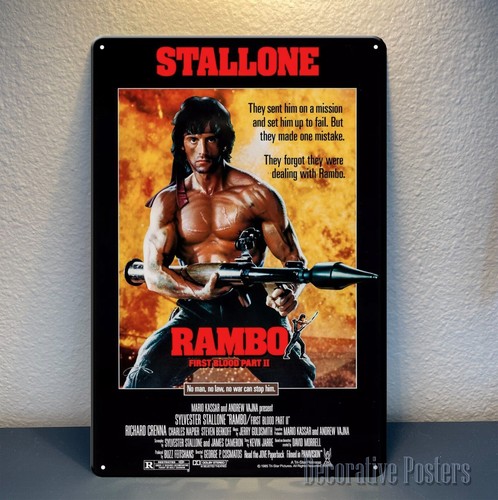 Home Cinema Decor - Poster Film Sylvester - Papan Logam