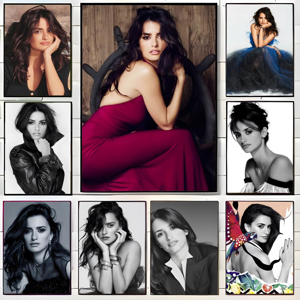 Home Cinema Gifts - Poster Gaya Potret Sinematik P-Penelope Cruz