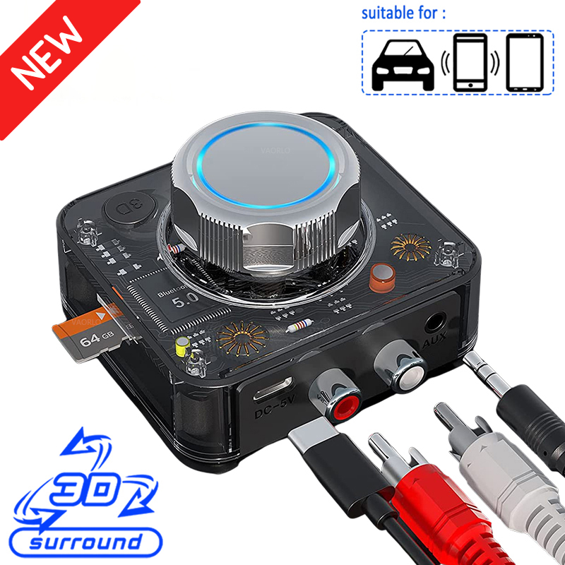 Home Cinema Bluetooth 5.1 - Penerima Audio Bluetooth 5.0, adaptor nirkabel