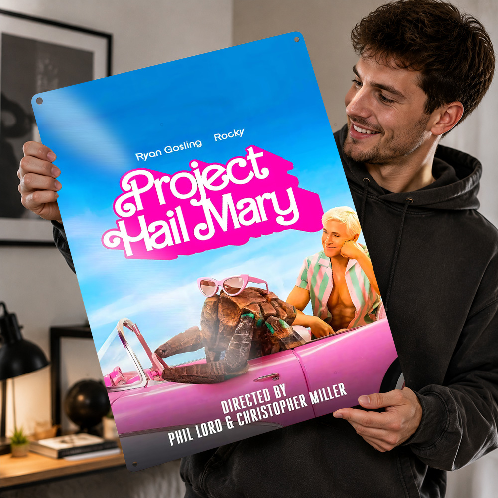 Home Cinema Gifts - Poster Film Project Hail Mary, Seni