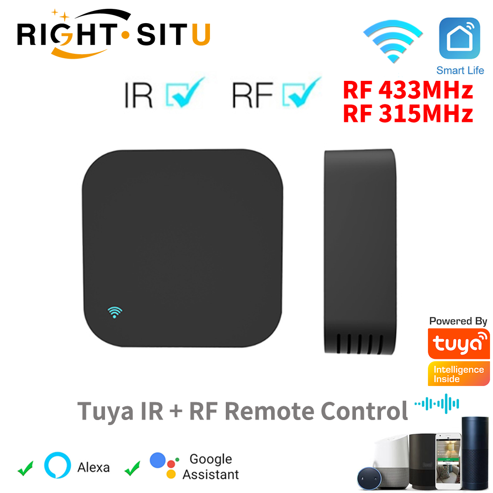 Home Cinema Projector Screen - Tuya Smart RF IR Remote Control