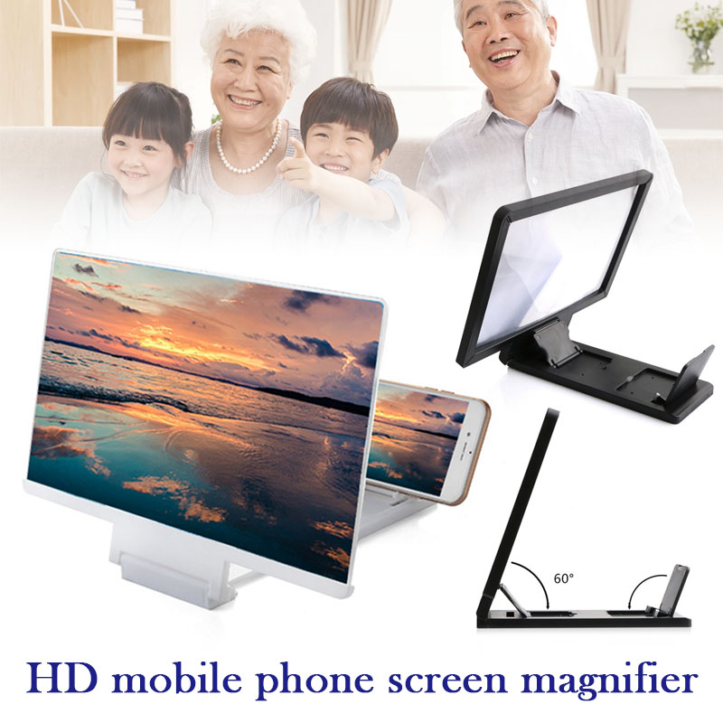 Home Cinema Projector Screen - Penguat Layar Ponsel, Proyektor Layar Pembesar
