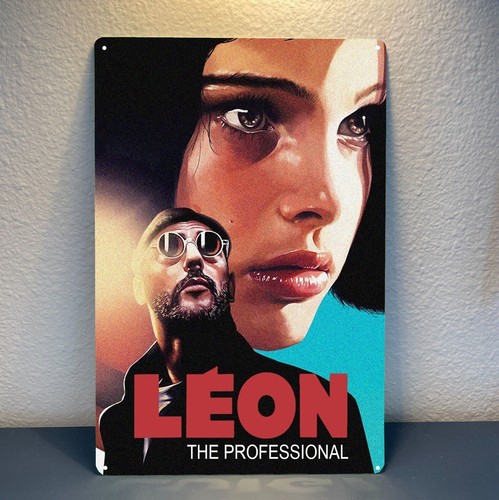Home Cinema Decor - Y1, Poster Logam Film Leon The
