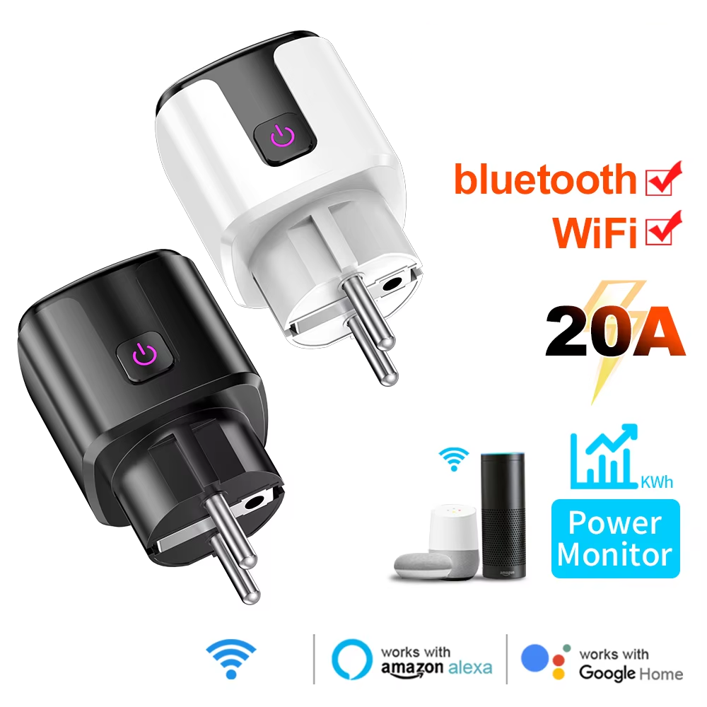 Home Cinema Alexa - Soket WiFi+Bluetooth Smart 20A EU Plug