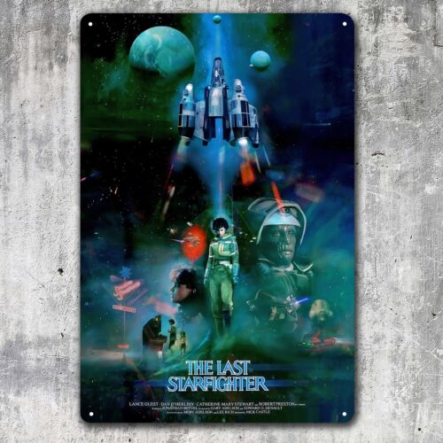 Home Cinema Decor - Poster Logam Film The Last Starfighter