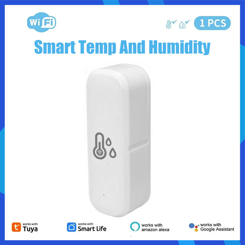 Home Cinema Alexa - Sensor Suhu WiFi Tuya Termometer Dalam