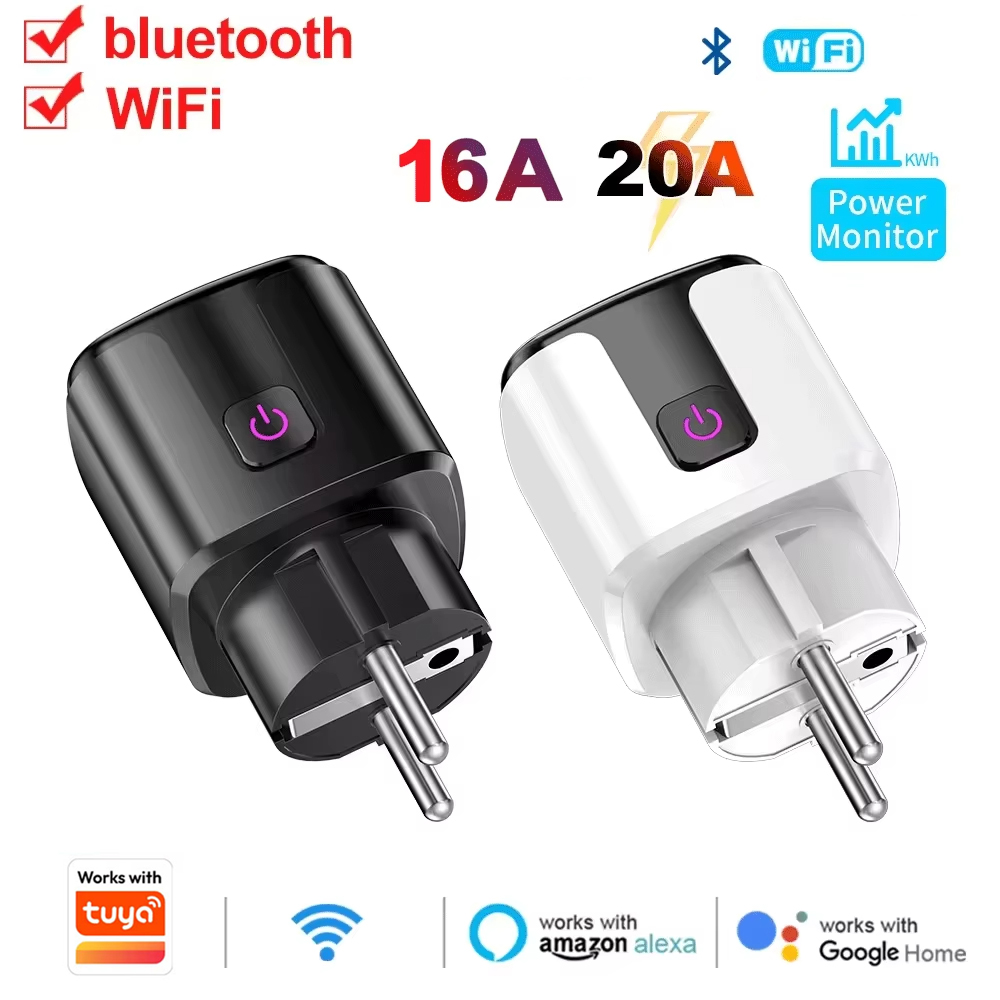 Home Cinema Alexa - 20A AC100-240V Wifi Smart Plug Smart