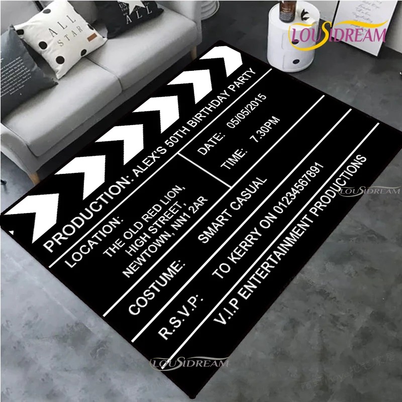 Home Cinema Gifts - Proyektor Vintage Tema Malam Film Clapperboard