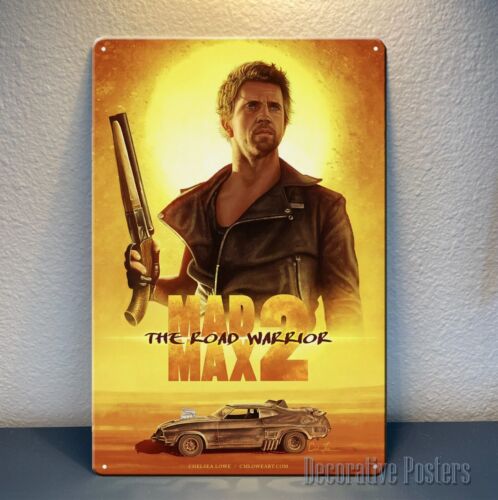 Home Cinema Decor - Poster Logam Film Mad Max The