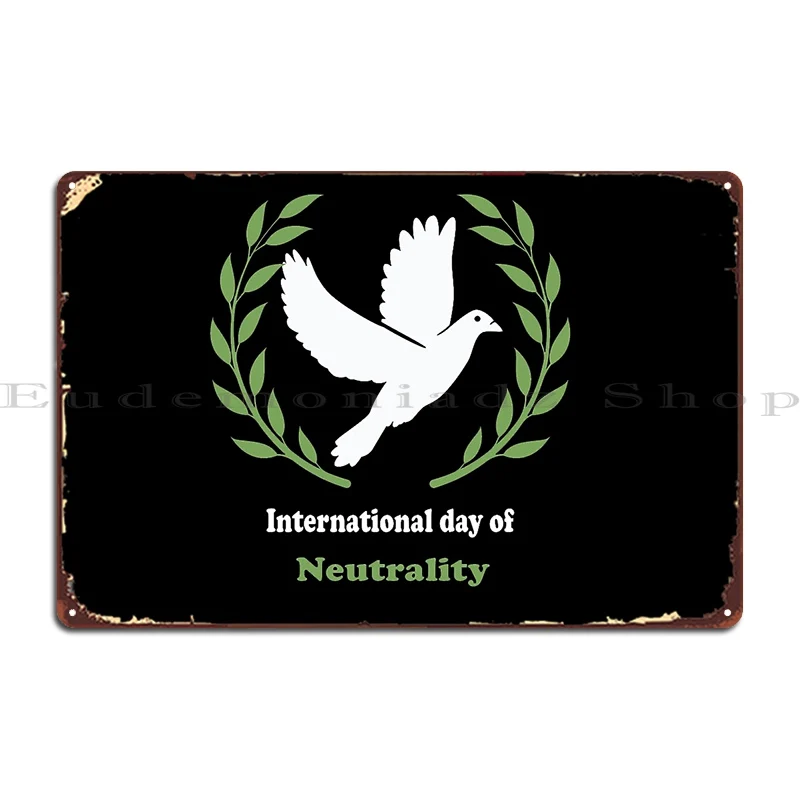 Home Cinema Today - Poster Tanda Logam Hari Netralitas Internasional
