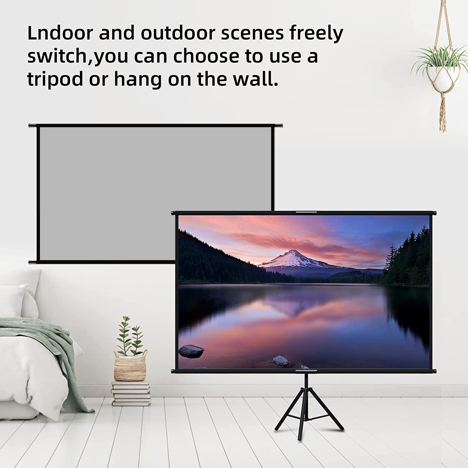 VEIDADZ layar proyeksi, dengan - Home Cinema Projector Screen ulasan dan harga