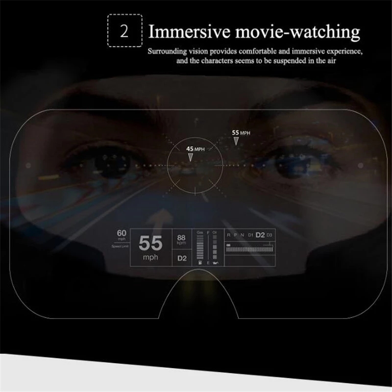 Shinecon Kacamata VR 3D Perang - Home Cinema Glasses ulasan dan harga