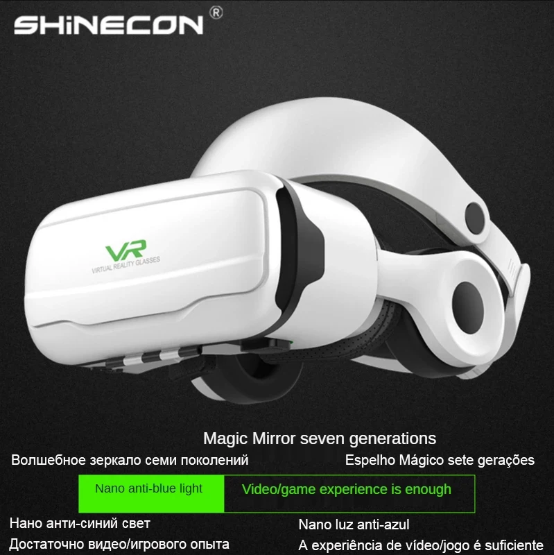 Kacamata VR Helm Headset 3D Re - Home Cinema Glasses ulasan dan harga