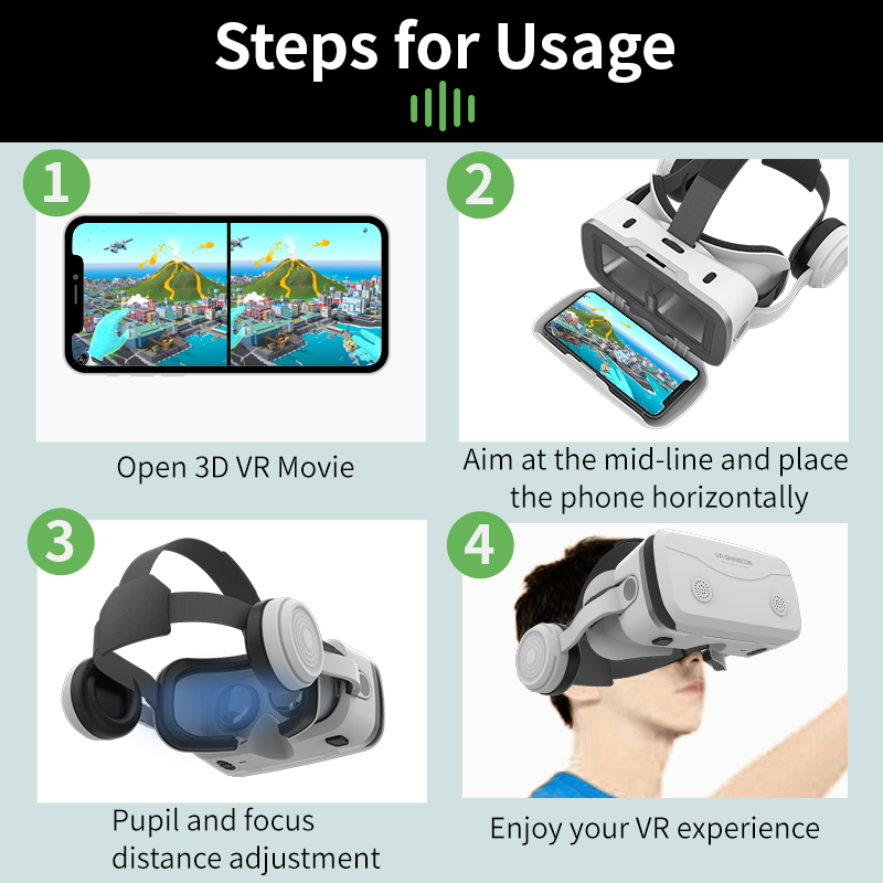 Kacamata VR Realitas Virtual P - Home Cinema Glasses ulasan dan harga