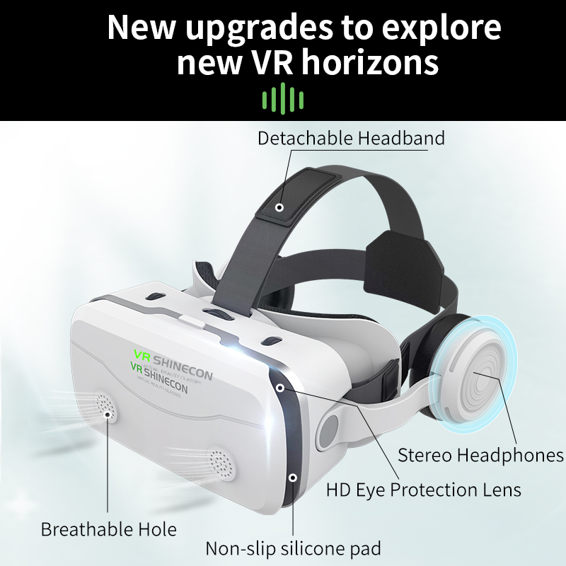 Kacamata VR Realitas Virtual P - Home Cinema Glasses ulasan dan harga