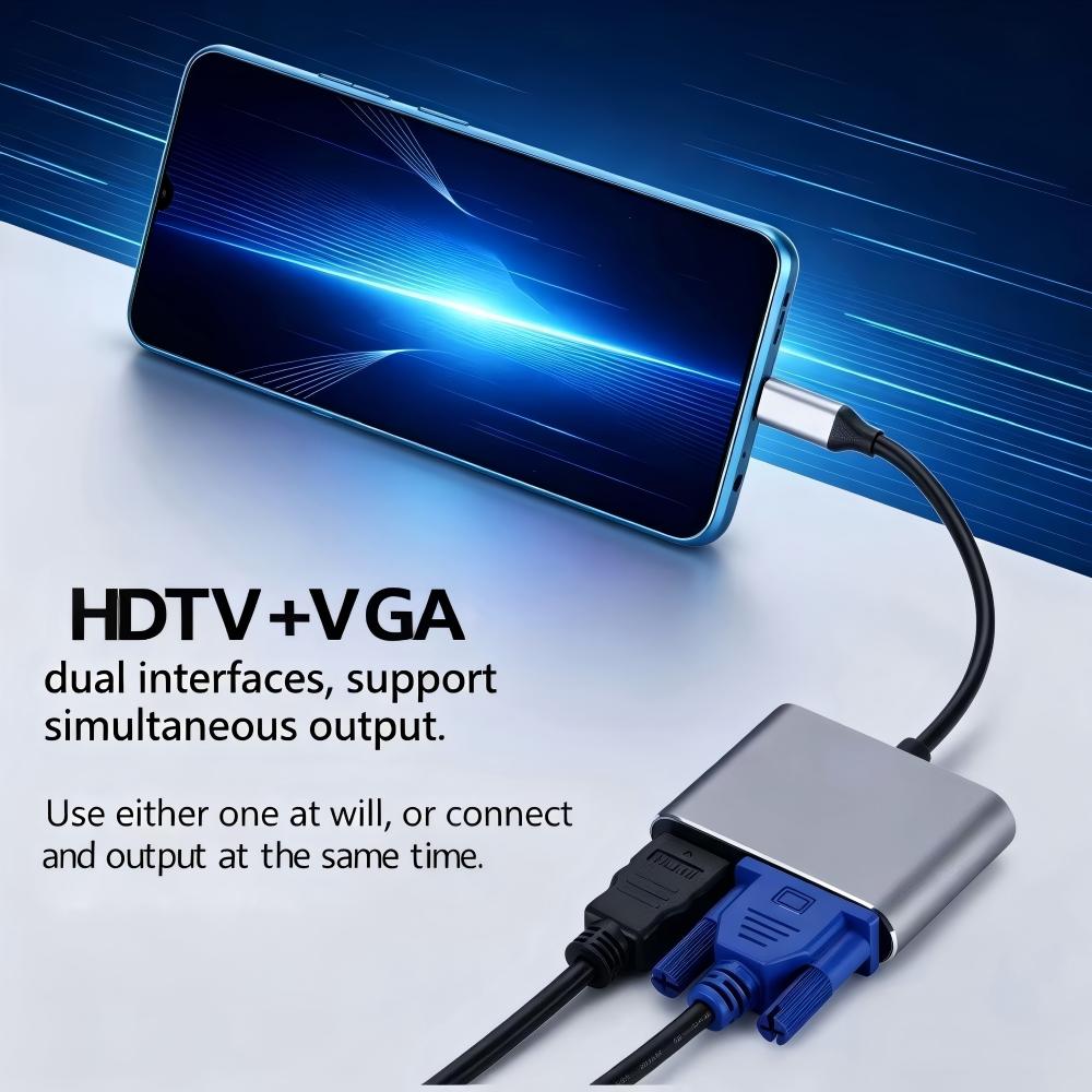 Adaptor USB 3.0/TYPE-C ke HDMI - Home Cinema Usb ulasan dan harga
