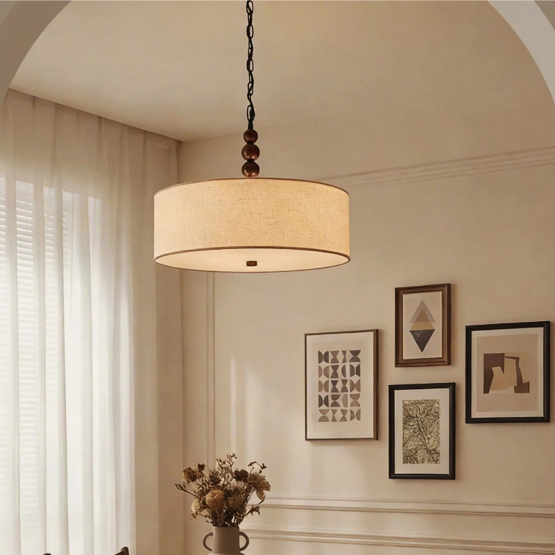Lampu Gantung Kain Wabi Sabi J - Home Cinema Glasses ulasan dan harga