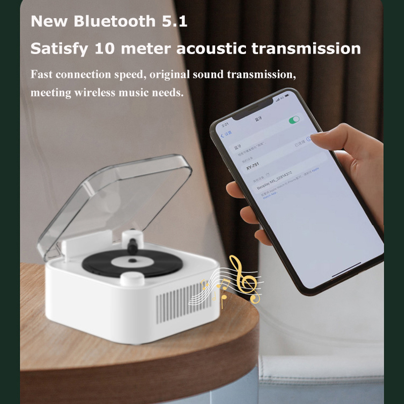 Speaker Bluetooth Retro portab - Home Cinema Bluetooth 5.1 ulasan dan harga