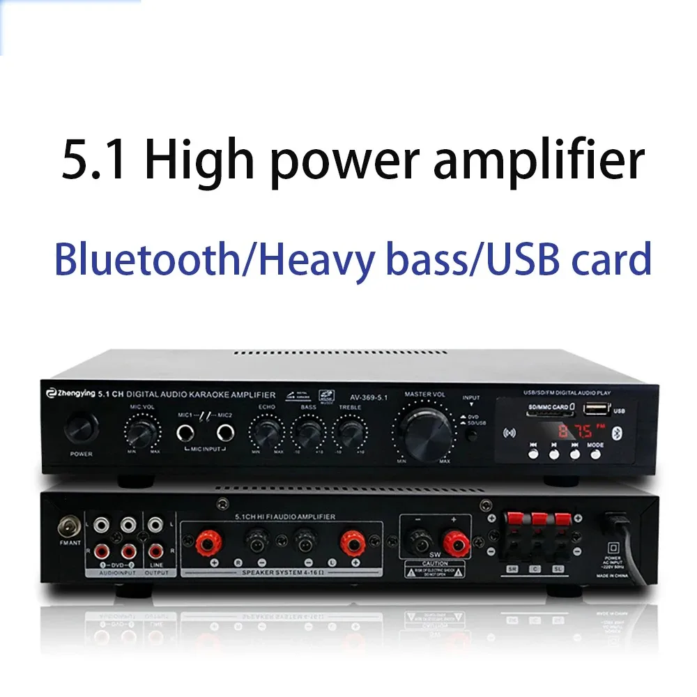 Speaker AMP Bluetooth 5.1 6 Sa - Home Cinema Bluetooth 5.1 ulasan dan harga