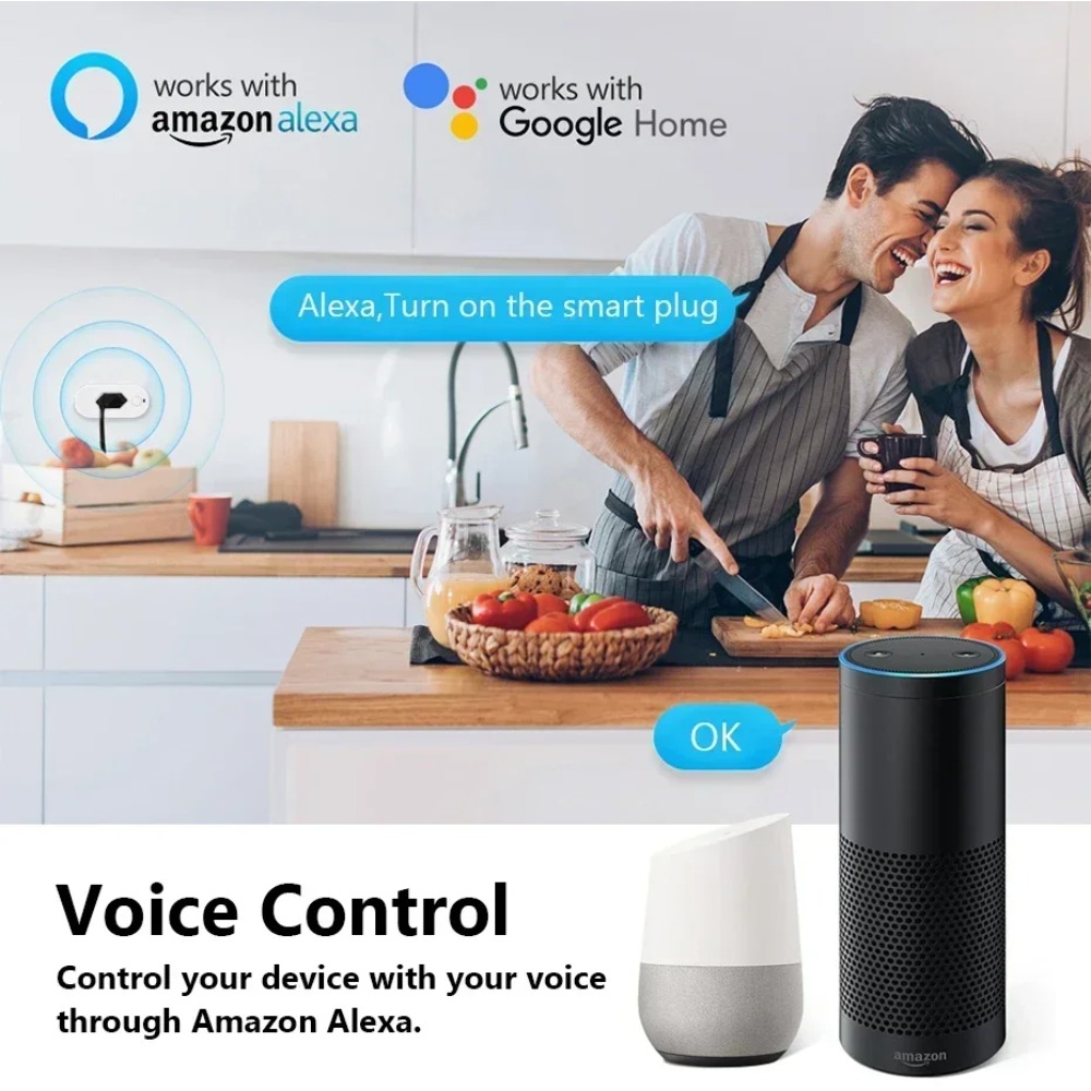 UNKAS Bekerja dengan Tuya Braz - Home Cinema Alexa ulasan dan harga