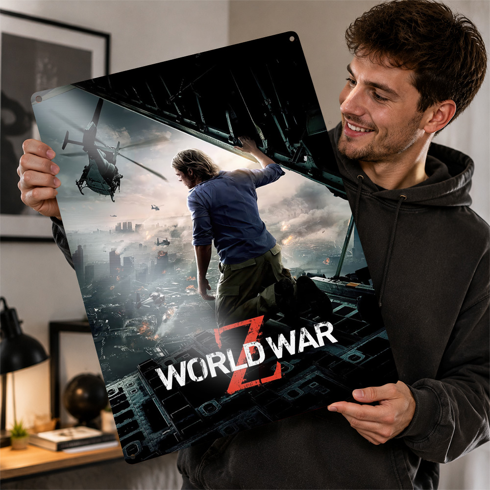 Poster Film World War Z, Seni  - Home Cinema Gifts ulasan dan harga