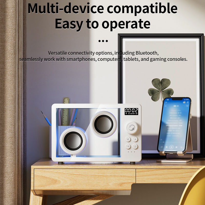 Speaker Bluetooth Transparan M - Home Cinema Bluetooth 5.1 ulasan dan harga