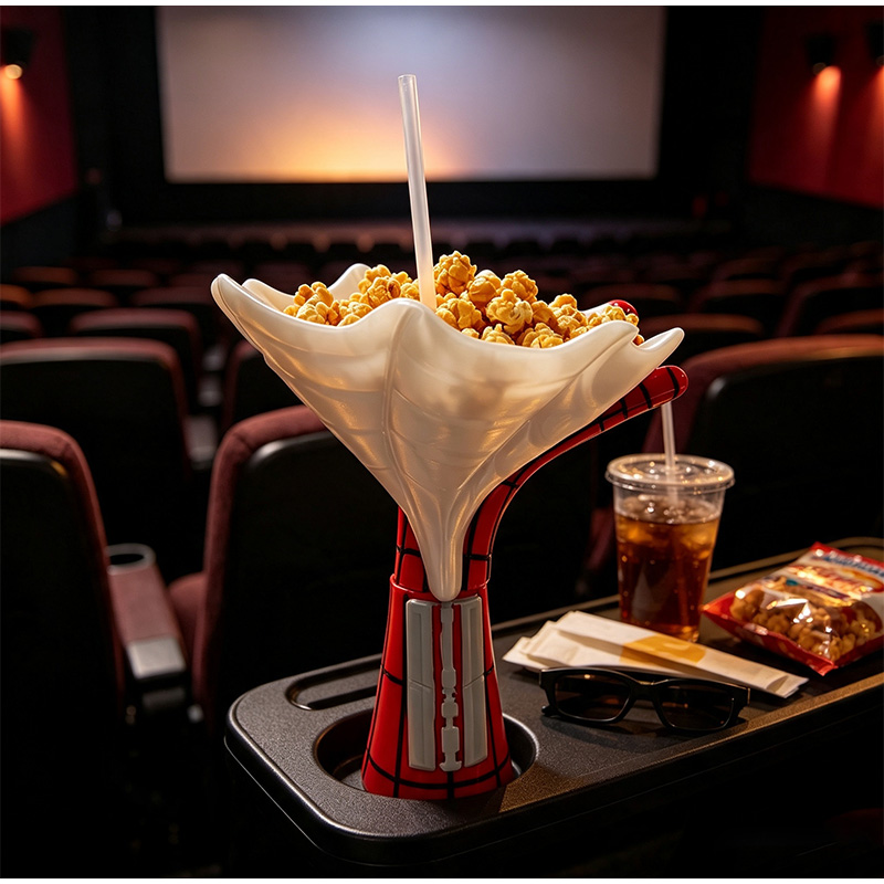 Wadah Popcorn Jaring Laba-laba - Home Cinema Today ulasan dan harga