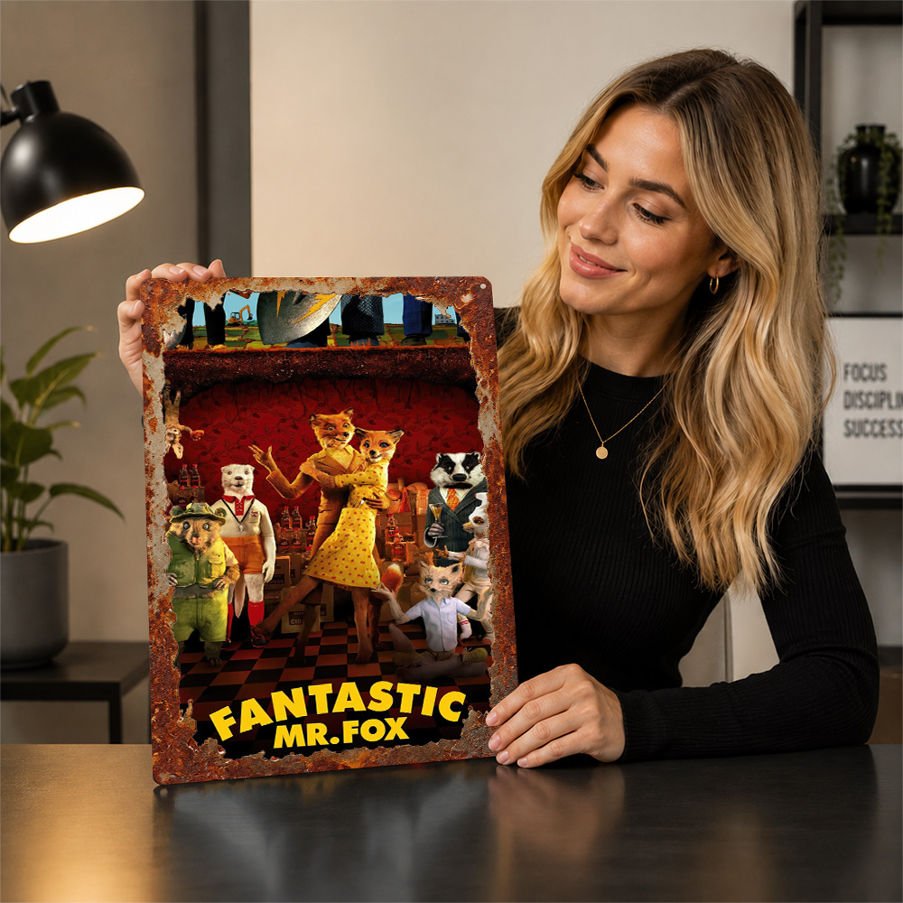 Poster Film Fantastis Mr. Fox, - Home Cinema Gifts ulasan dan harga