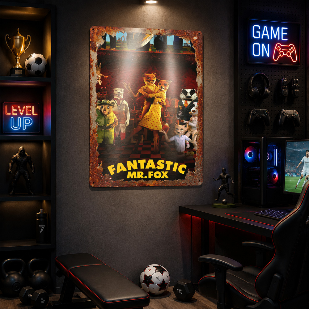 Poster Film Fantastis Mr. Fox, - Home Cinema Gifts ulasan dan harga