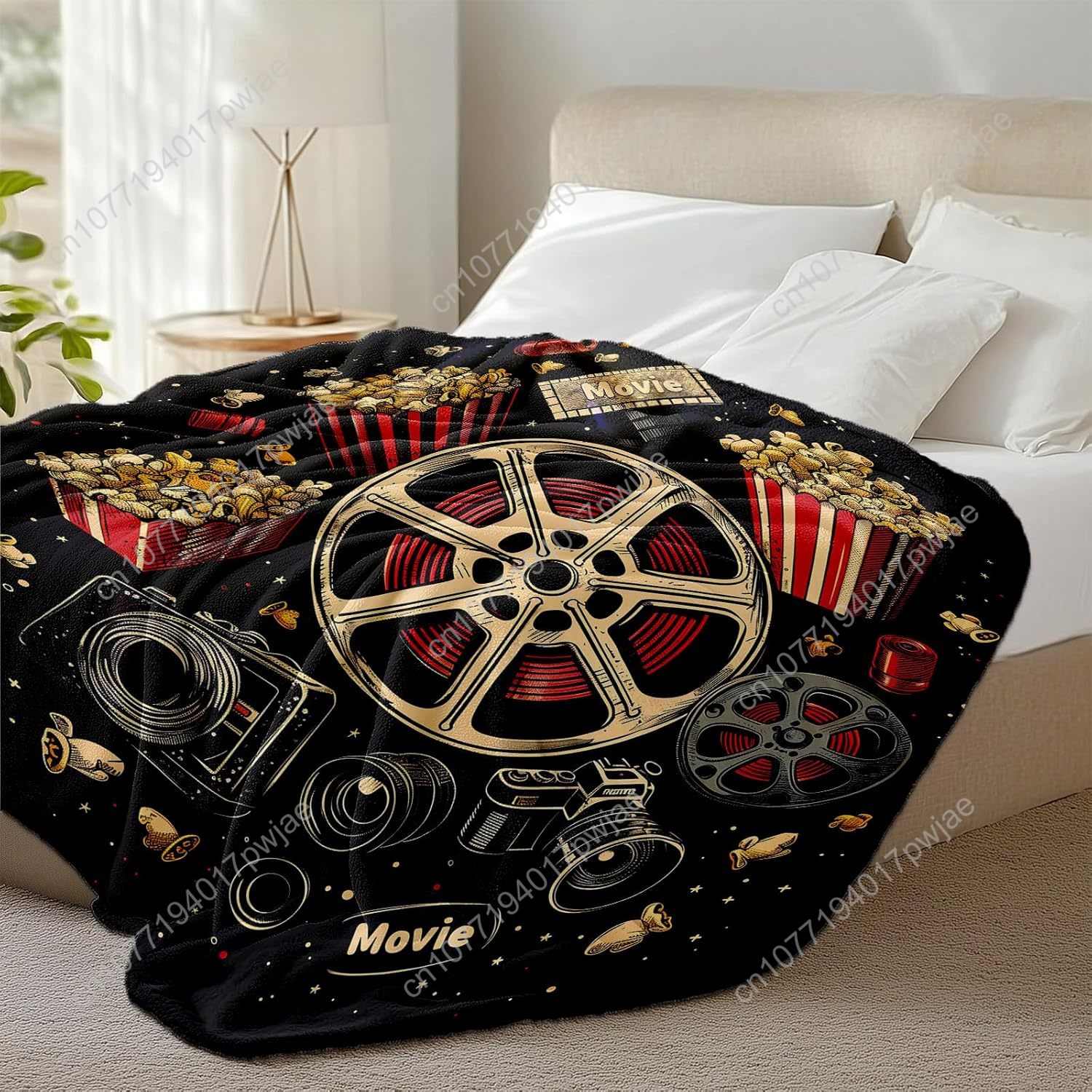 Selimut Lembut Flanel untuk De - Home Cinema Gifts ulasan dan harga