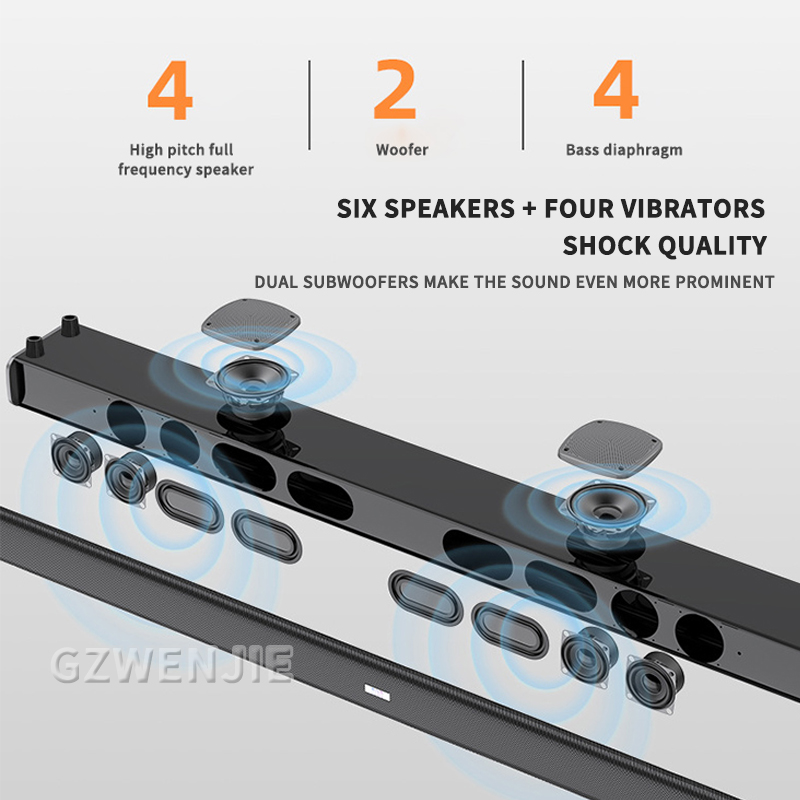 Home Theater Echo Wall TV Soun - Home Cinema Bluetooth 5.1 ulasan dan harga