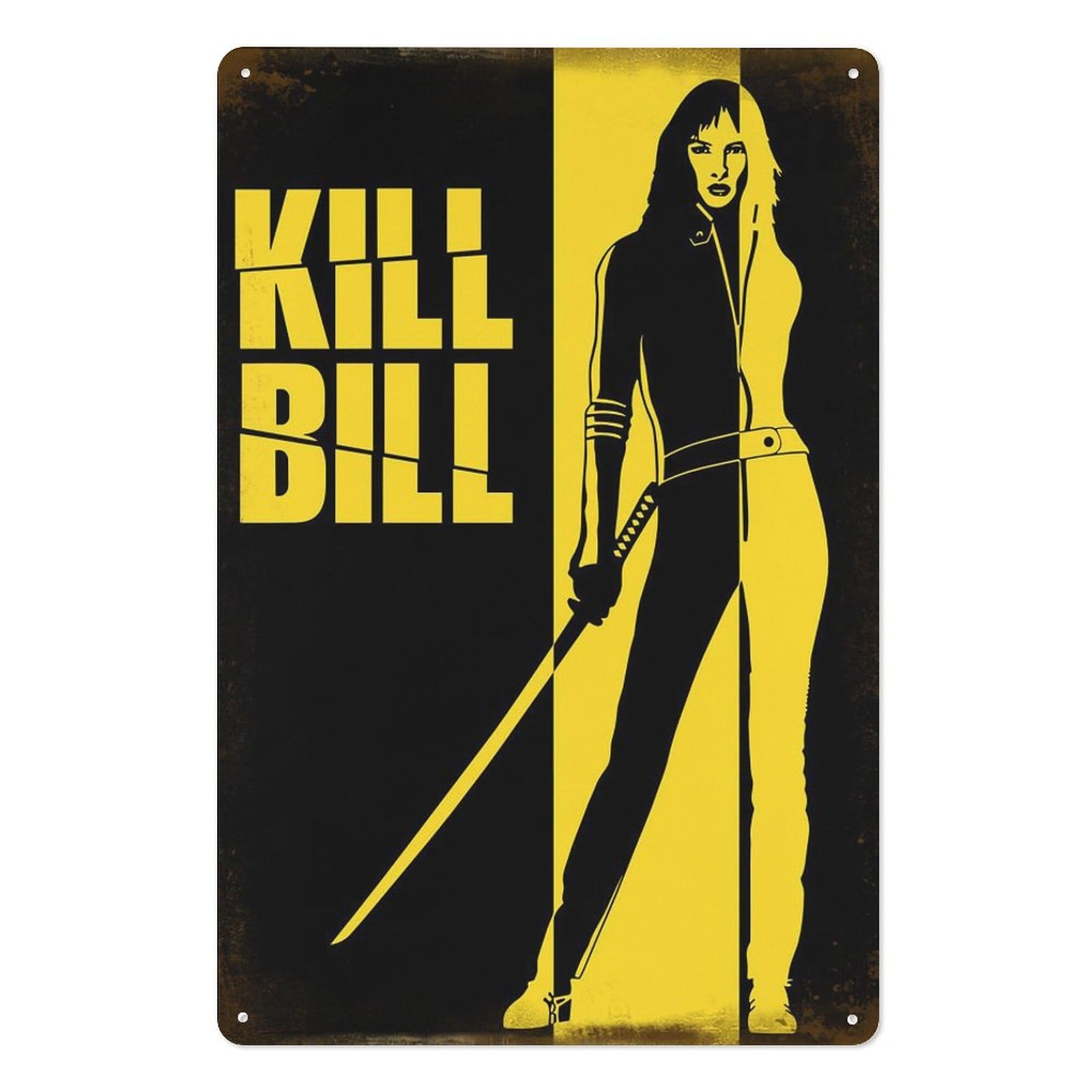 Poster Logam Kill Bill Movies, - Home Cinema Decor ulasan dan harga