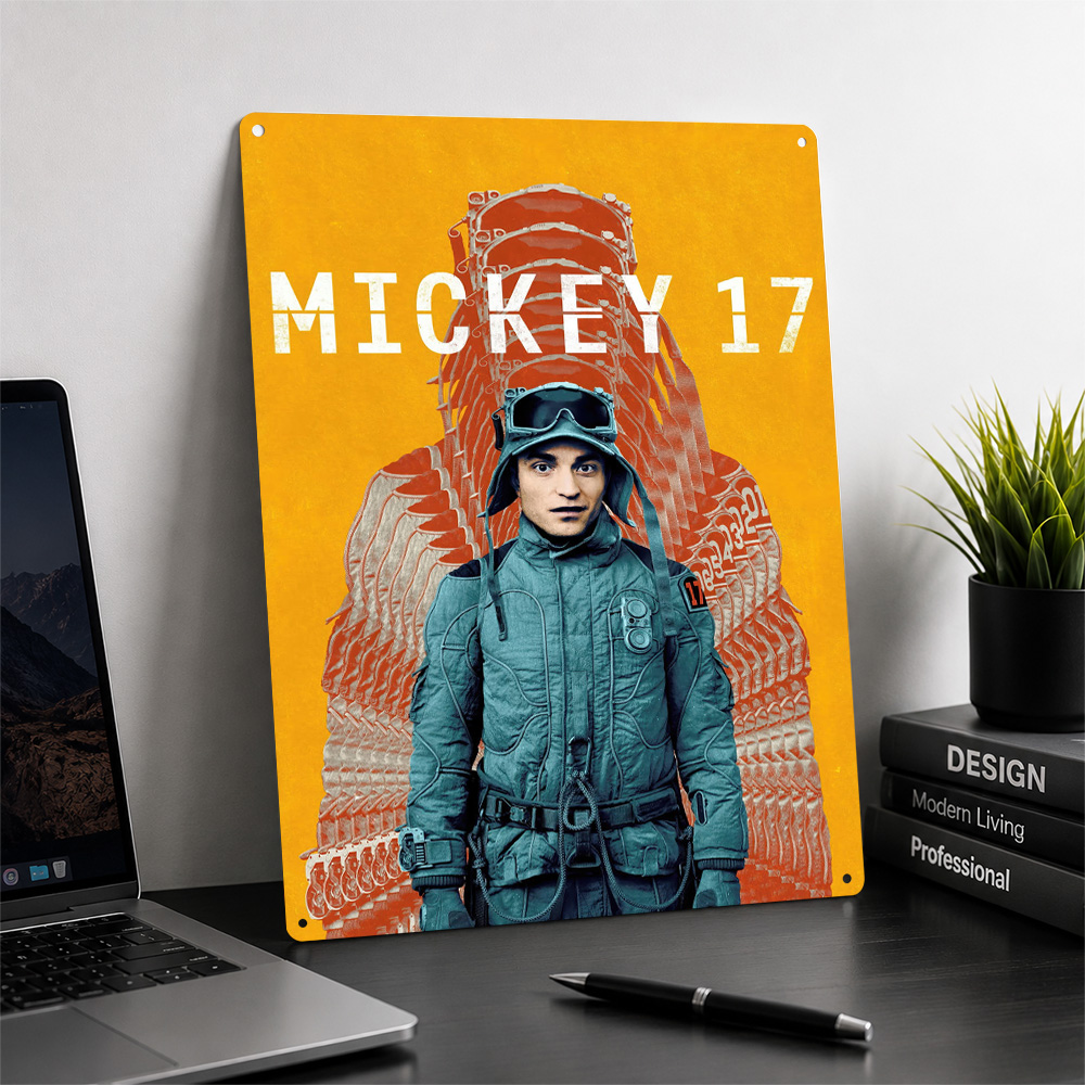Poster Film Mickey 17 dari Log - Home Cinema Gifts ulasan dan harga