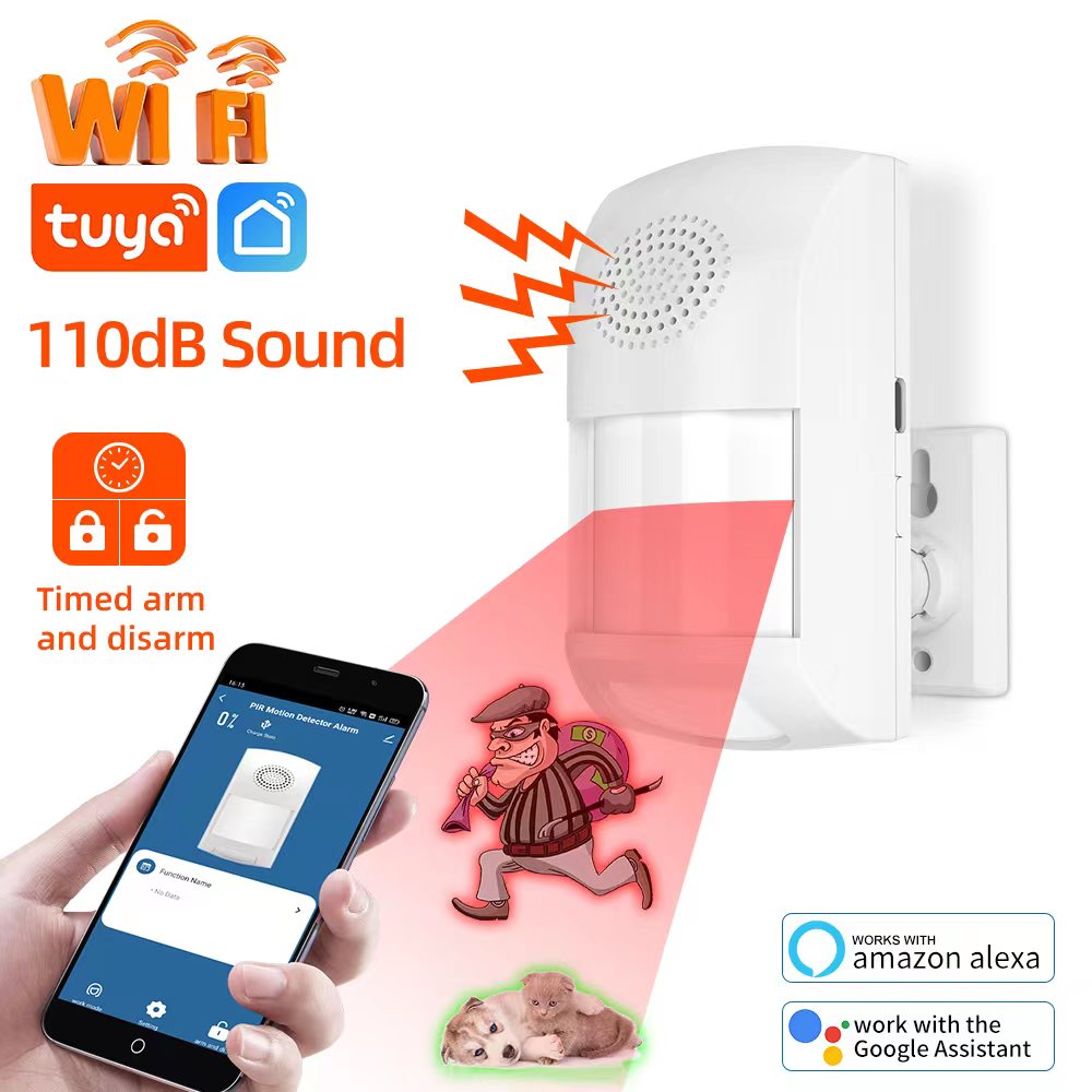 Tuya WiFi PIR Inframerah Senso - Home Cinema Alexa ulasan dan harga