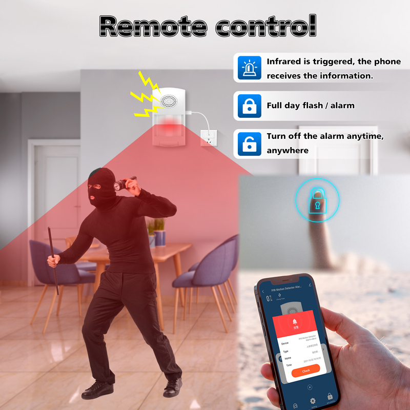 Tuya WiFi PIR Inframerah Senso - Home Cinema Alexa ulasan dan harga