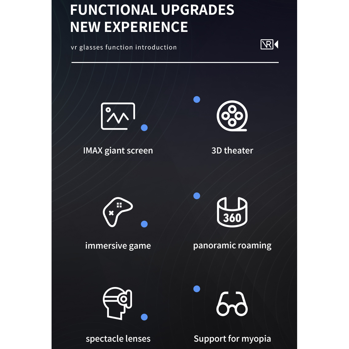 Kacamata Realitas Virtual Helm - Home Cinema Glasses ulasan dan harga