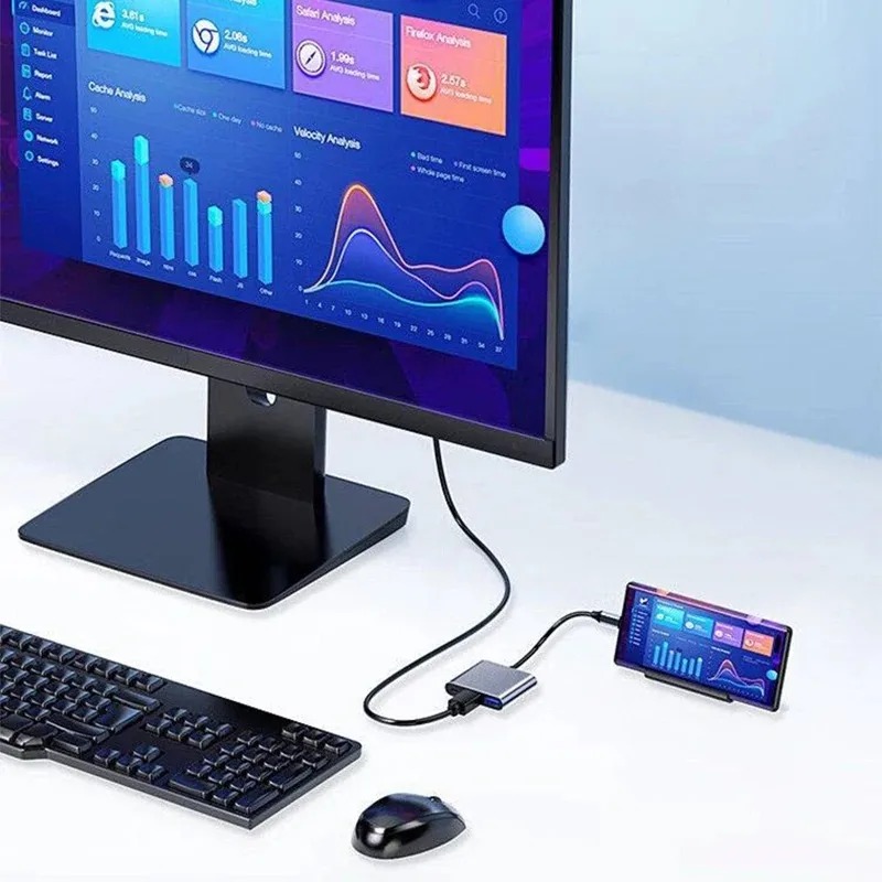 USB C HUB 3in1 Tipe C 3.0 Ke S - Home Cinema Usb ulasan dan harga