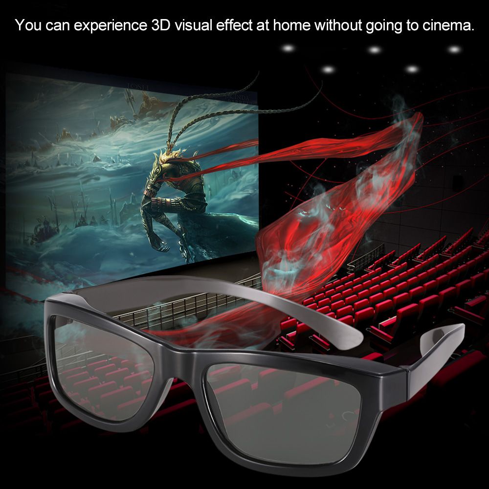 TV Pasif 3D Game DVD Home Thea - Home Cinema Glasses ulasan dan harga