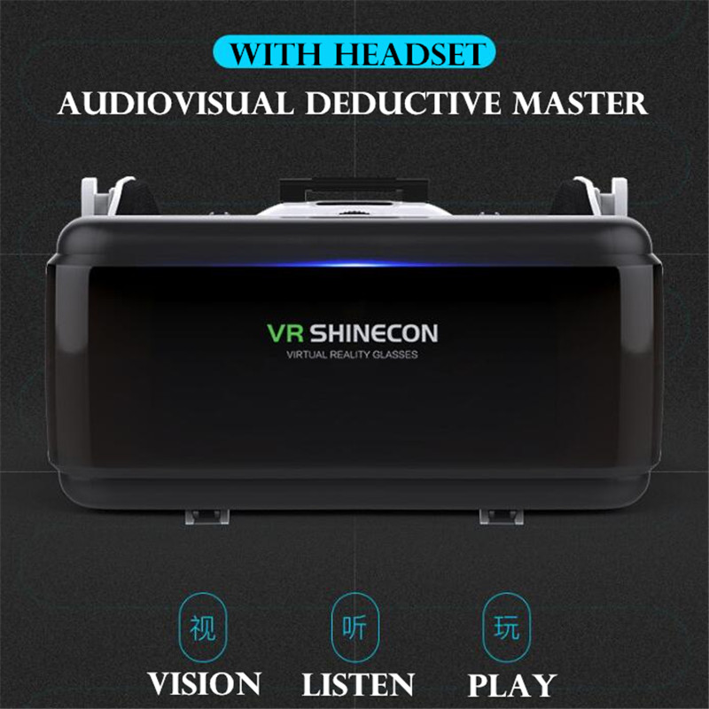 Kacamata Virtual Reality VR IM - Home Cinema Glasses ulasan dan harga