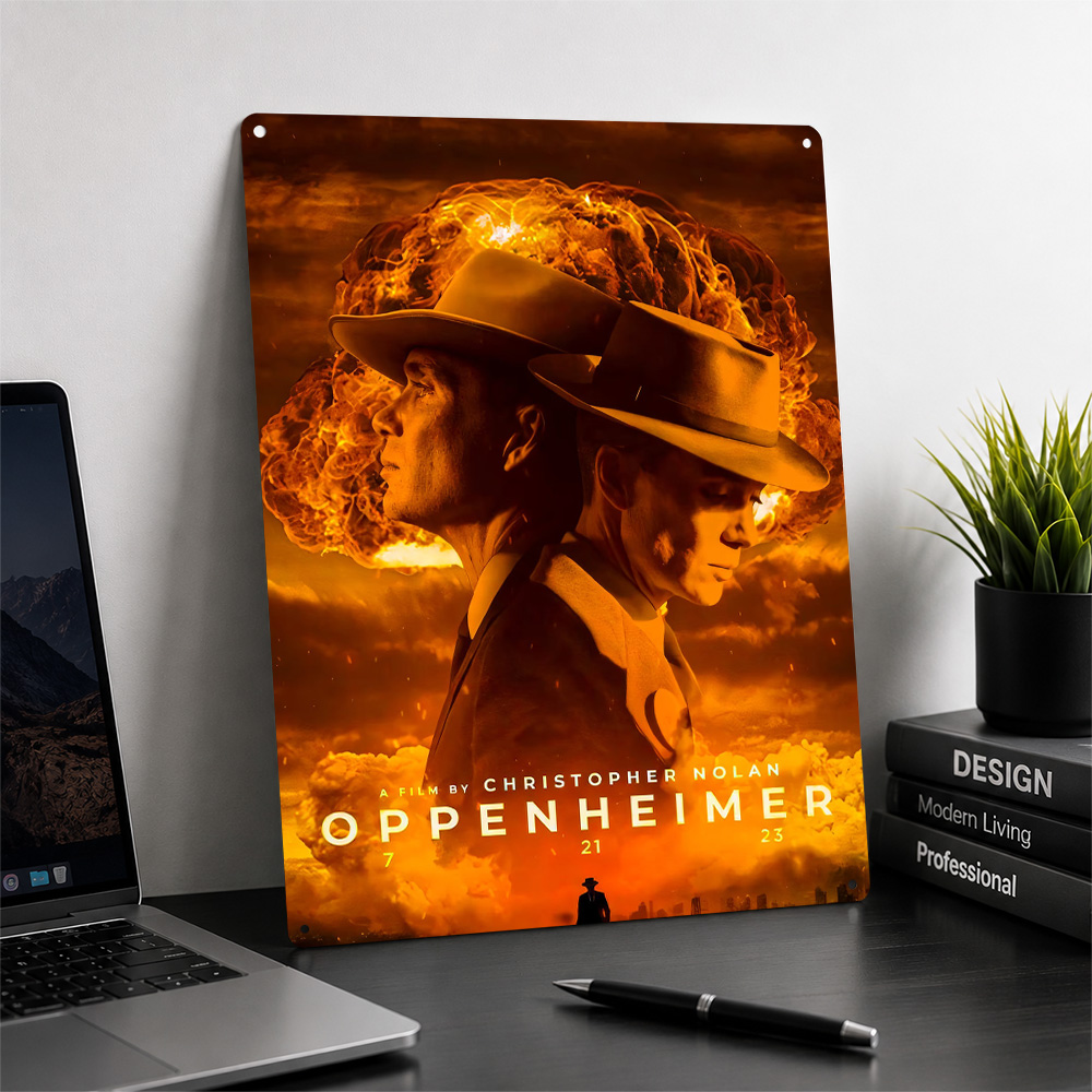 Poster Film Oppenheimer, Seni  - Home Cinema Gifts ulasan dan harga