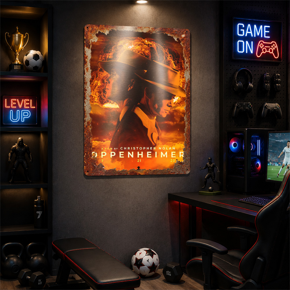 Poster Film Oppenheimer, Seni  - Home Cinema Gifts ulasan dan harga