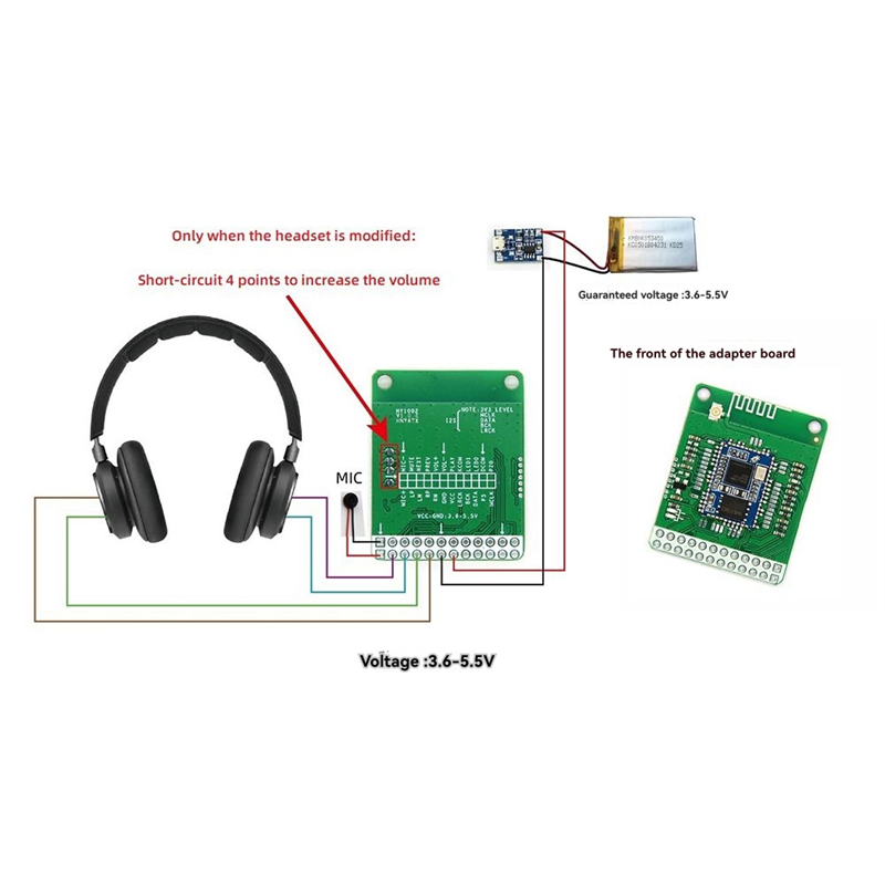 【A42U】QCC5125 Modul Audio Ster - Home Cinema Bluetooth 5.1 ulasan dan harga