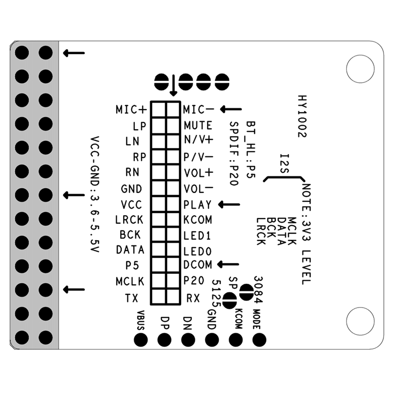 【A42U】QCC5125 Modul Audio Ster - Home Cinema Bluetooth 5.1 ulasan dan harga