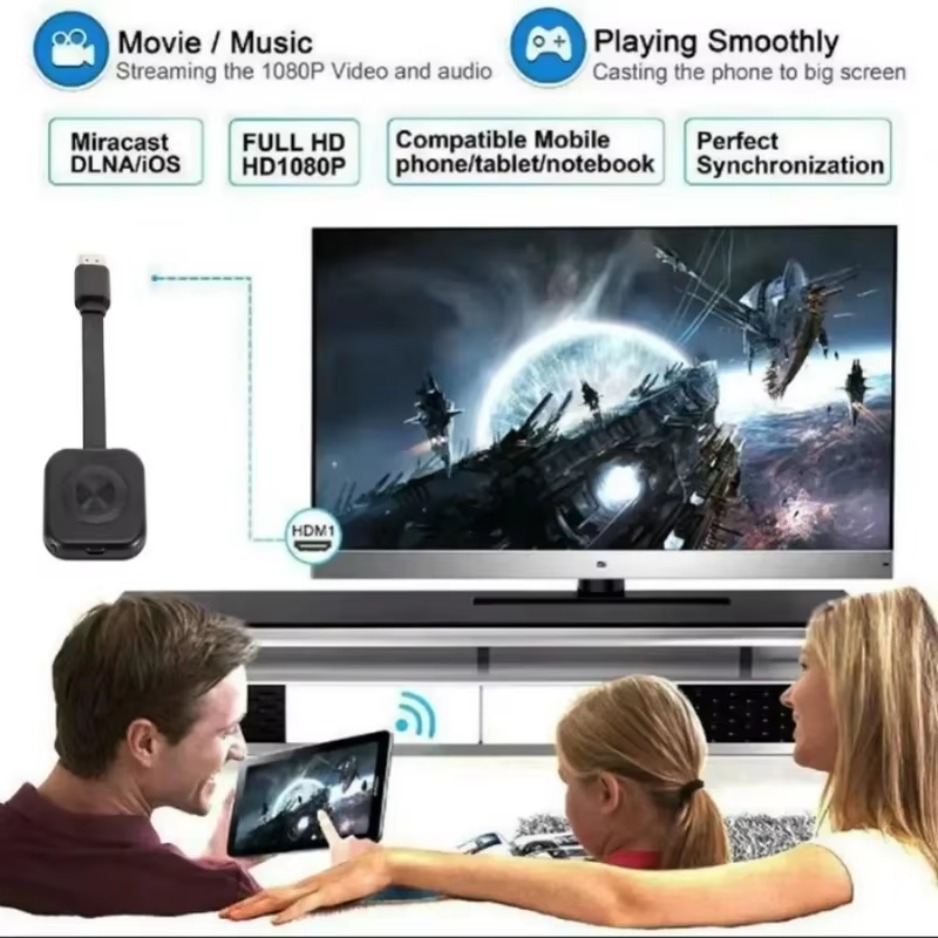 ‌ Penerima WiFi Pemancar Video - Home Cinema Projector Screen ulasan dan harga